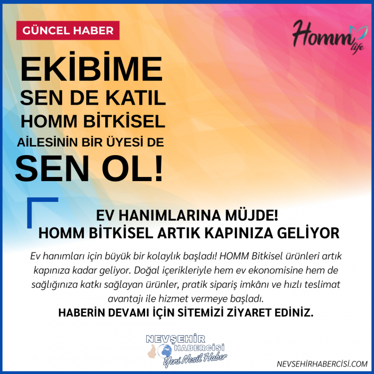 Ev Hanımlarına Müjde! HOMM Bitkisel Artık Kapınıza Geliyor