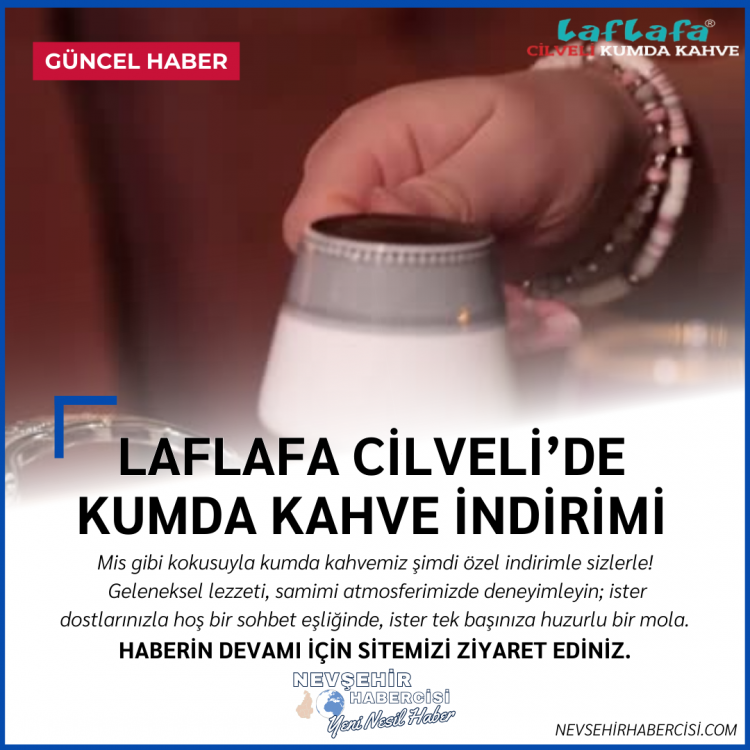 LafLafa Cilveli'de Kumda Kahve İndirimi