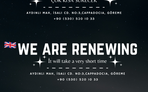 Göreme’nin Gözde Spa Merkezi Tree Of Life Yenileniyor